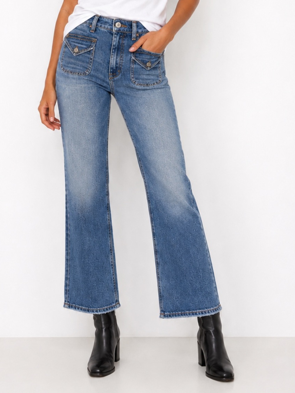 MOTHER Jeans – The Insider Crop Point - Size 29